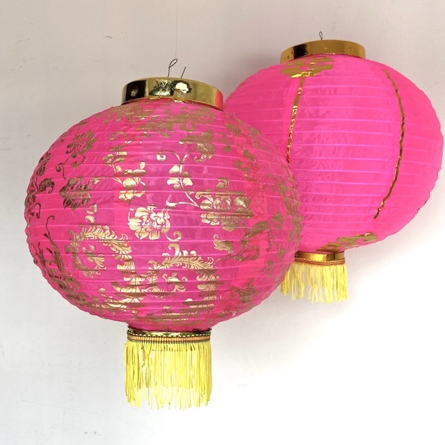 LANTERN, Asian - Assorted Sizes Pink 